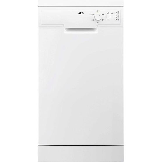 AEG FFX52507ZW 5000 AirDry Freestanding Slimline Dishwasher - White