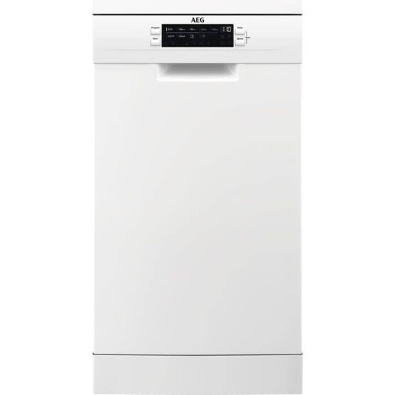 AEG FFB62417ZW 6000 Freestanding Slimline Dishwasher - White