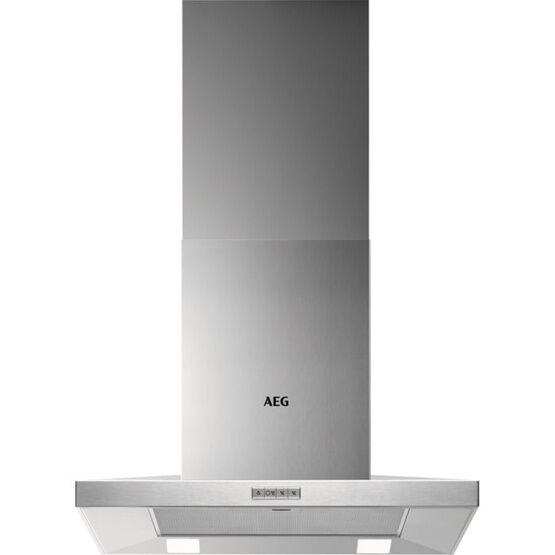 AEG DKB4650M 5000 ExtractionTech 60cm Cooker Hood - Stainless Steel