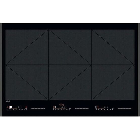AEG TR84IT00FB 6000 TotalFlex 80cm Induction Hob - Black