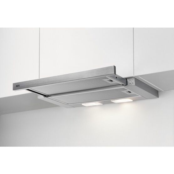 AEG DPB3632S 3000 ExtractionTech 60cm Cooker Hood - Stainless Steel