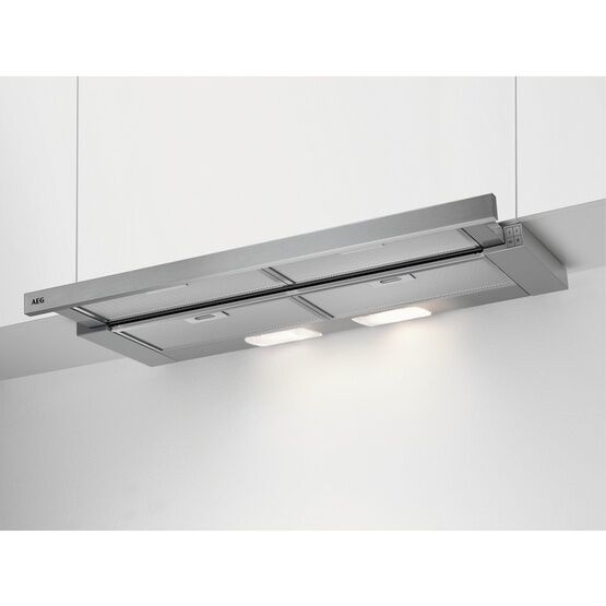 AEG DPB3932S 3000 ExtractionTech 90cm Cooker Hood - Stainless Steel