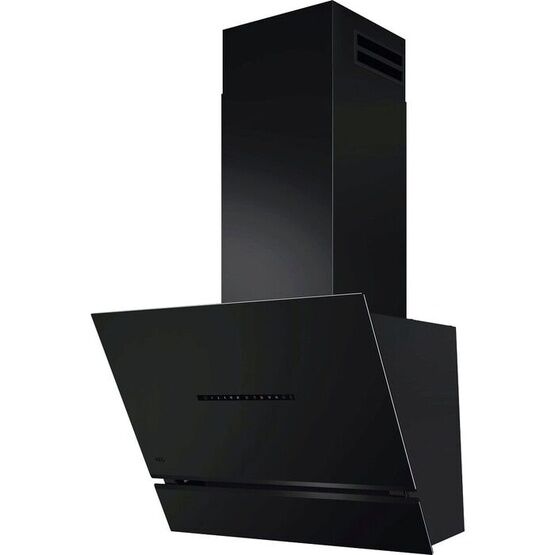 AEG NDV8761CT 8000 AuroraTech 60cm Angled Cooker Hood - Black