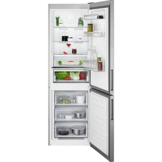 AEG RCB632E2MX 6000 Freestanding No Frost Fridge Freezer - Stainless Steel
