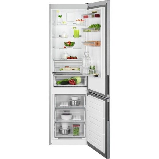 AEG RCB636E2MX 6000 Freestanding No Frost Fridge Freezer Stainless Steel
