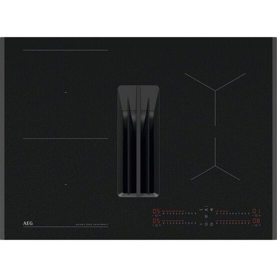 AEG TCH74B01FZ 6000 Induction 70cm Extractor Hob - Matte Black