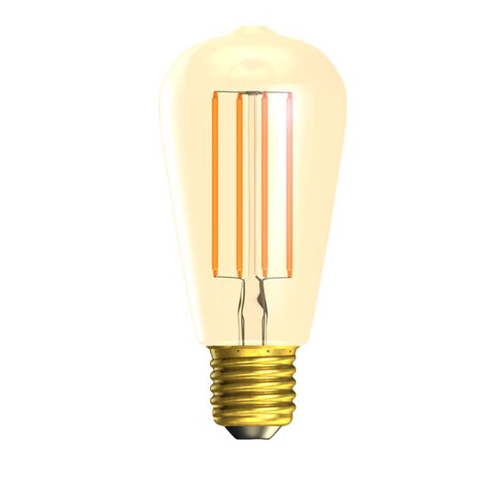 BELL 60796 3.3W LED Vintage Squirrel Cage - ES, Amber, 2200K