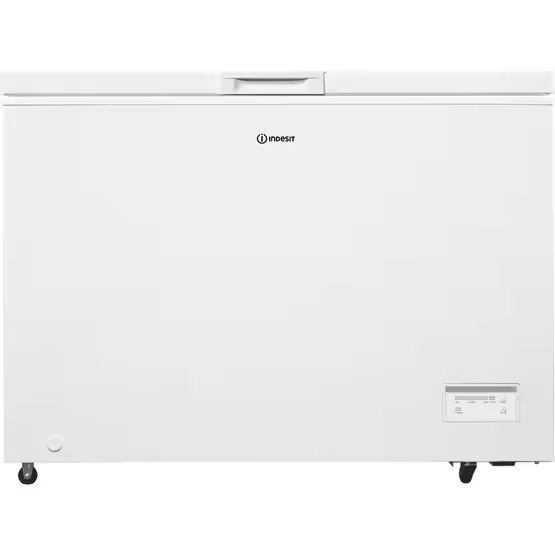 INDESIT INCF3084UK Freestanding 308L Chest Freezer - White