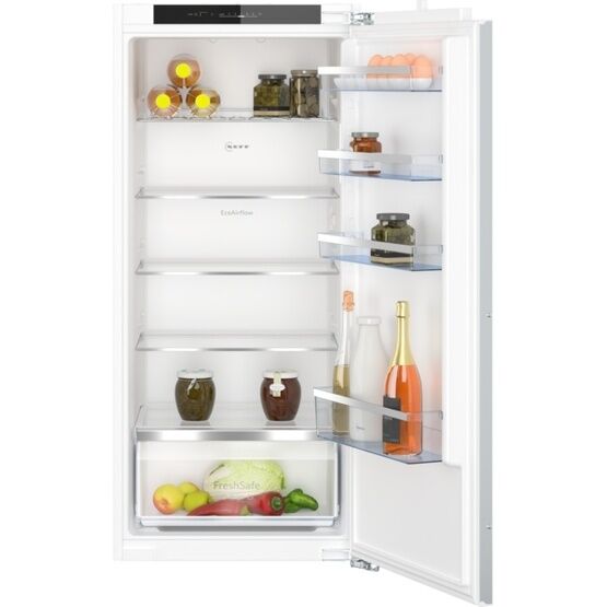 NEFF KI1412FE1G N50 Built-In Tall 122.5cm Fridge - Flat/Fixed Hinge