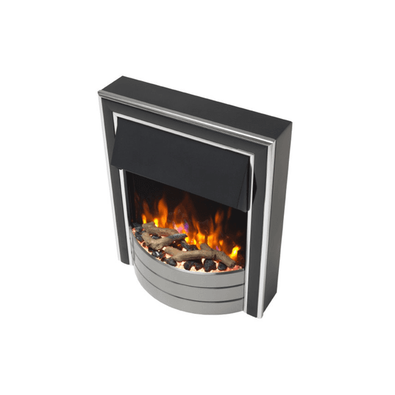 DIMPLEX 500000952 Skeldon Optiflame XHD Inset Fire - Black/Chrome