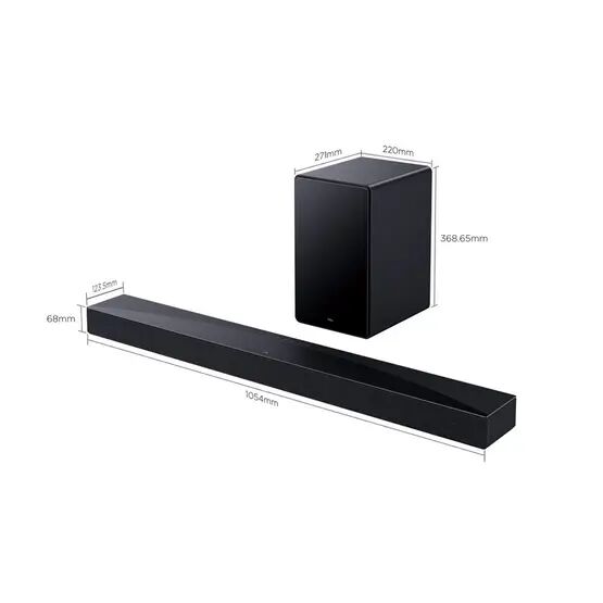 TCL Q65H 5.1ch Dolby Atmos/DTS:X Soundbar Black
