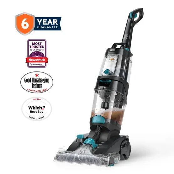 VAX CDCW-PMXP Platinum Power Max Pet-Design Carpet Cleaner - Black &amp; Teal