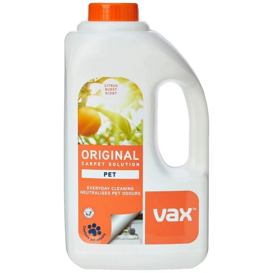 VAX 1-9-142054 1.5L Pet Carpet Cleaning Solution - Citrus Burst Scent