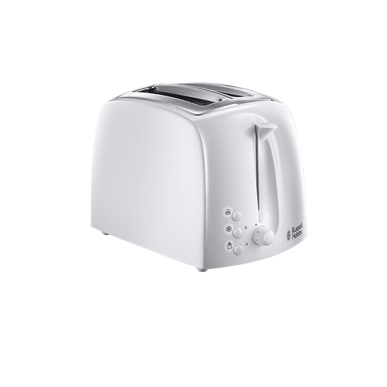 RUSSELL HOBBS 21640 Textures 2 Slice Toaster White
