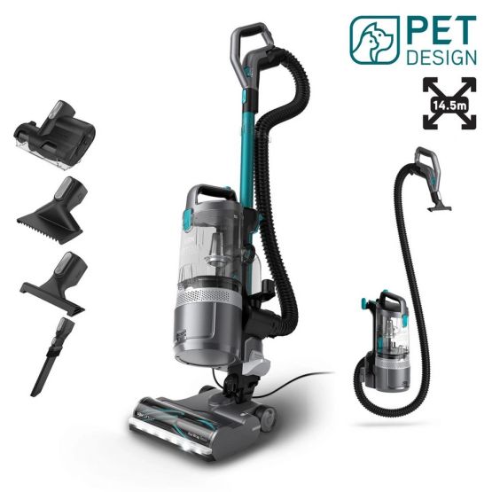 Vax CDUP-LORP LiftOut Reach Pet-Design Upright Vacuum Cleaner - Graphite / Teal