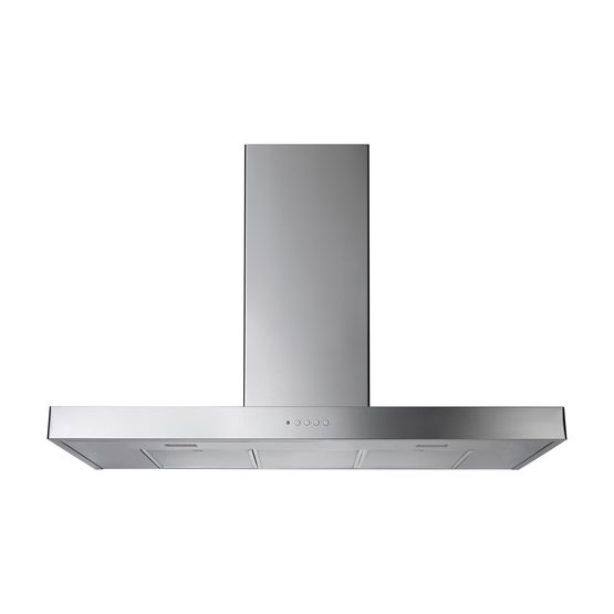 RANGEMASTER UHDF100SS/ 100cm Flat Hood Stainless Steel/Chrome