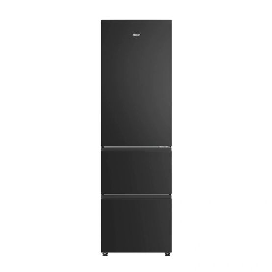 HAIER HTR3518ENMTK 60/40 Fridge Freezer - Black