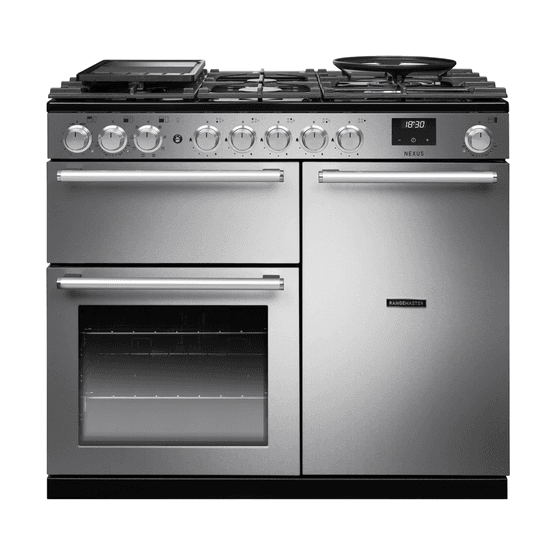 RANGEMASTER NEX100DFSTST/CM1 New Nexus 100 Stainless Steel Dual Fuel