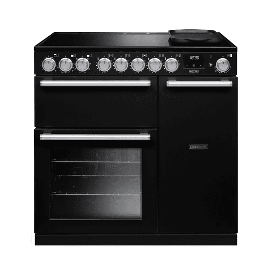 RANGEMASTER NEX90EIPGBL/CM1 New Nexus 90 Gloss Black Induction