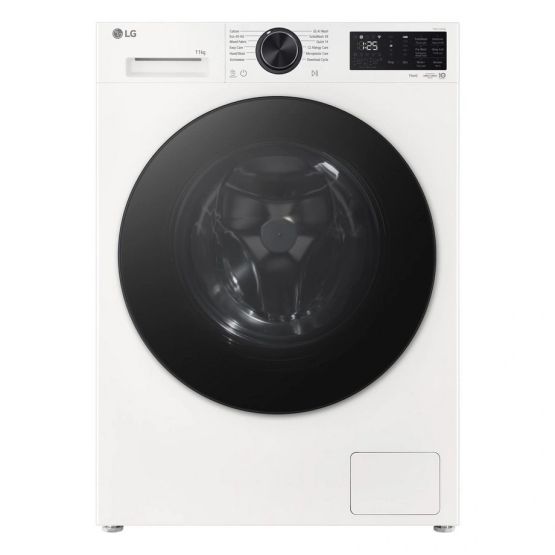 LG F4X5011TWB 11kg 1400 Spin Direct Drive Washing Machine - White