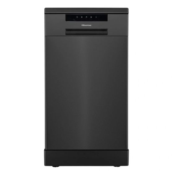 Hisense Slimline Dishwasher - Black - 10 Place Settings HS523E15BUK