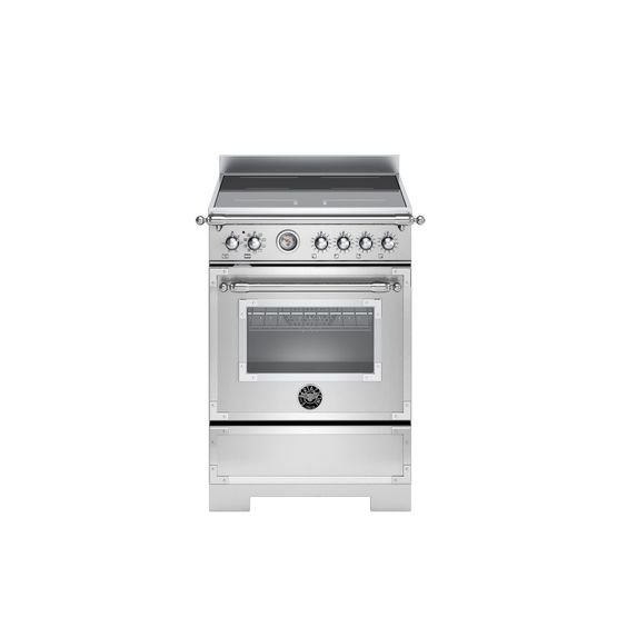 Bertazzoni HER64I1EXT2 Heritage 60cm Range Cooker Single Oven Inducution Stainless Steel