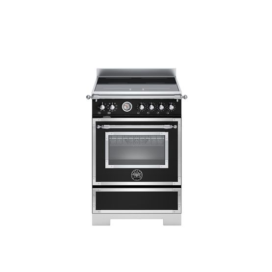 Bertazzoni HER64I1ENET2 Heritage 60cm Range Cooker Single Oven Induction Matt Black