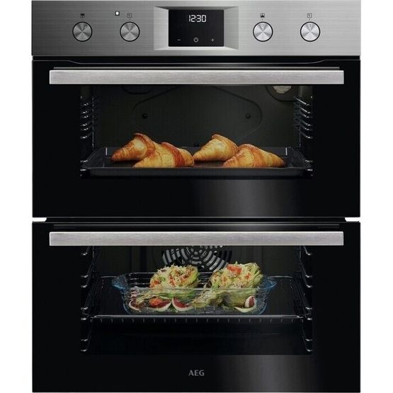 AEG OU5NU20M 600 Series Built-Under Electric Double Oven Stainless Steel
