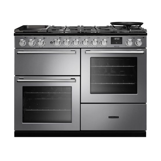 RANGEMASTER NEXO110DFSTST/CM1 New Nexus OC 110cm Stainless Steel Dual Fuel