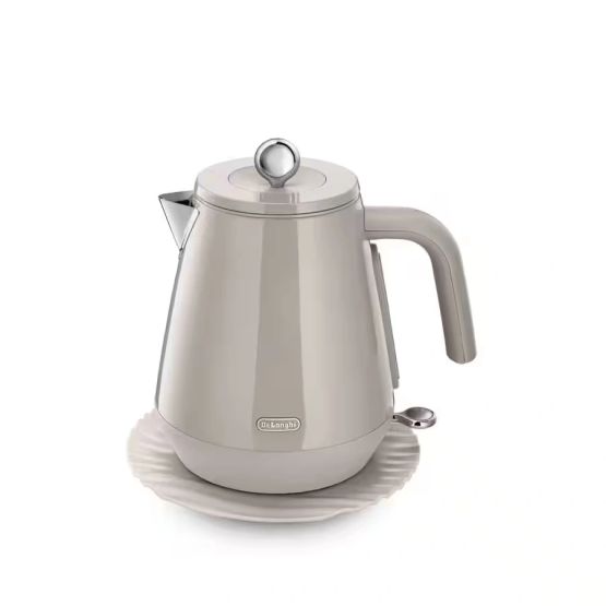Delonghi 1.7L Eclettica Kettle Biscuit Beige
