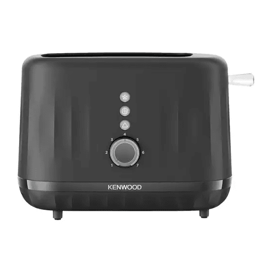 KENWOOD TCP06.000BK 2 Slice Ripple Toaster - Midnight Black