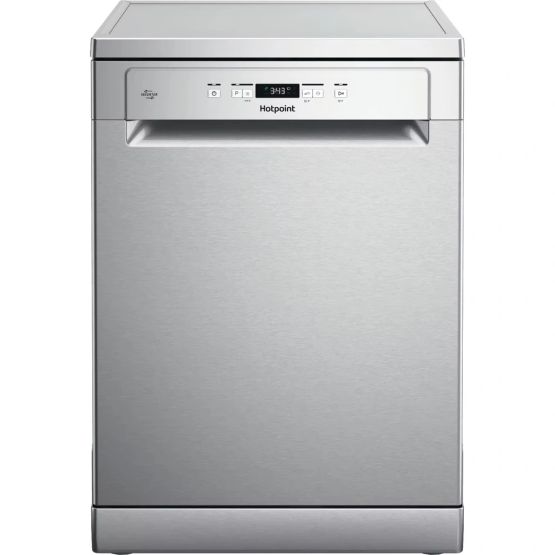 HOTPOINT HP2FFC14BN6XUK Freestanding 14PS ActiveDry Dishwasher - Inox