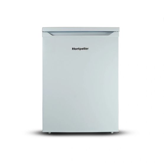 MONTPELLIER MDAUCL60W Under Counter 60cm Larder Fridge - White