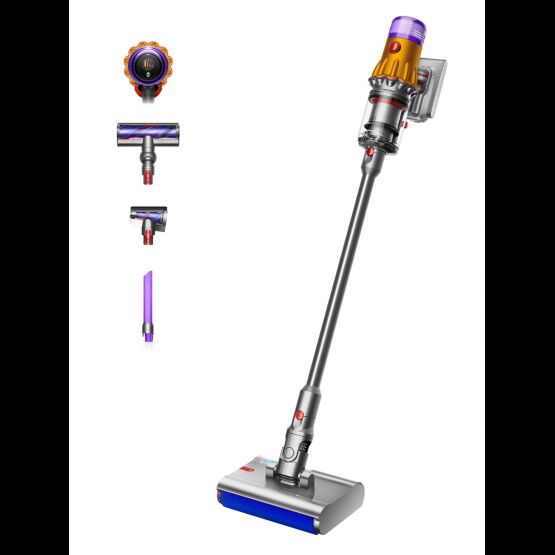 DYSON V12DETECTSUB Detect Slim Submarine Cordless Vacuum - Yellow/Nickel