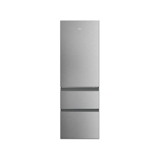 HAIER HTR3618DNMM 60/40 Fridge Freezer - Silver/Grey