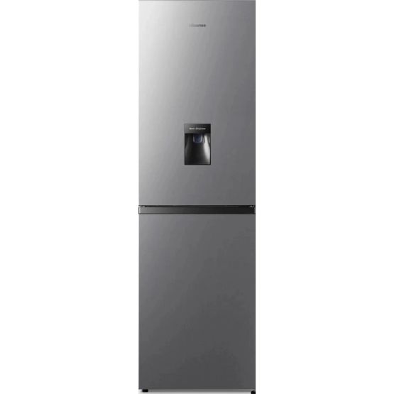 HISENSE RB327N4WCE 50/50 Total No Frost Fridge Freezer - Stainless Steel