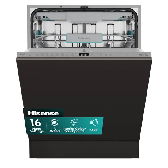 HISENSE HV16AUK Fully-Integrated 16 Place Setting Dishwasher