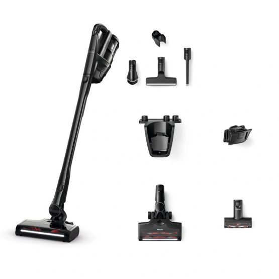 Miele Triflex HX3 Cat &amp; Dog Vacuum - Obsidian Black