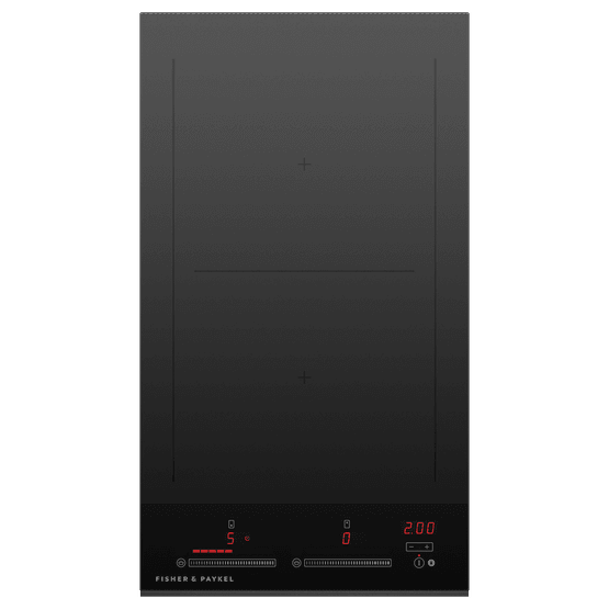 FISHER &amp; PAYKEL CI302DTB4 30cm Induction 2 Zone Hob - Black Glass