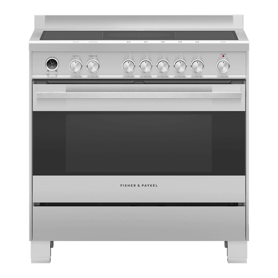 FISHER &amp; PAYKEL OR90SDI6X1 90cm Induction Range Cooker - Stainless Steel