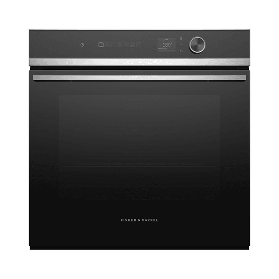 FISHER &amp; PAYKEL OB60SD11PLX1 59.6cm Built-In Single Pyrolytic Oven
