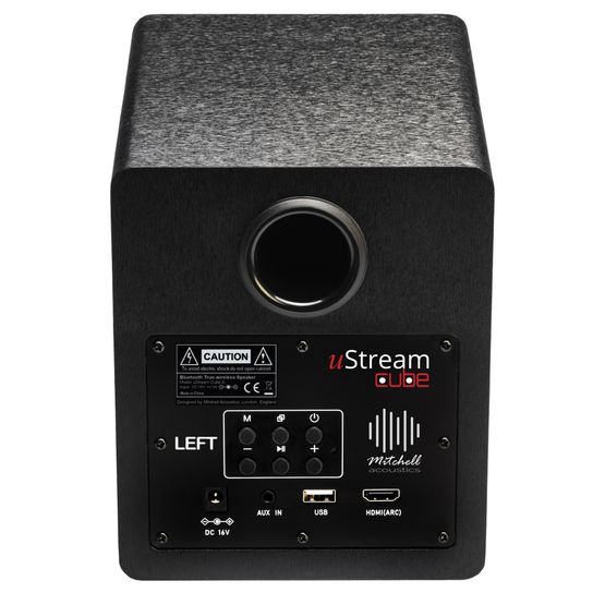 Mitchell Acoustics USTREAM CUBE Active stereo speakers