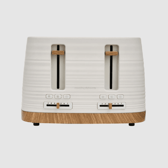 MORPHY RICHARDS 243102 Clay 4 Slice Toaster - China Clay