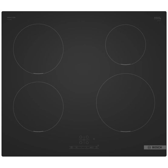 BOSCH PIE61ABB5E Series 4 60cm Induction Hob Matt Black