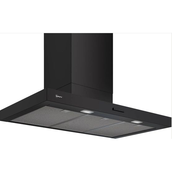 NEFF D95BCC2S0B N50 Wall-Mounted 90cm Cooker Hood - Matte Black