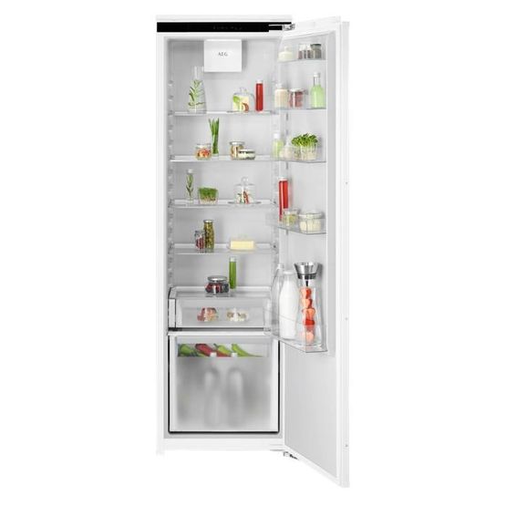 AEG NSK7D181EC 7000 Integrated 178cm Larder Fridge Fixed Hinge