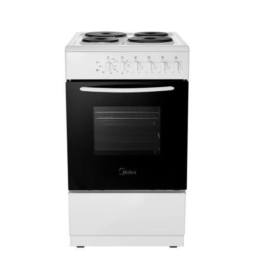 MIDEA MFO20DME4H109WH 50cm Electric Cooker with Solid Plate Hob White