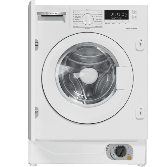 BOSCH WKD28260GB Series 4 Integrated 8kg+5kg Washer Dryer - White