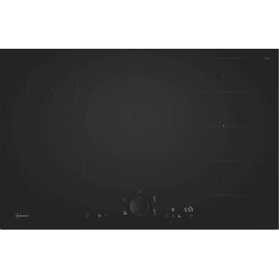 NEFF T68NUV4A0 N90 80cm Standalone Flex Induction Hob Matte Black
