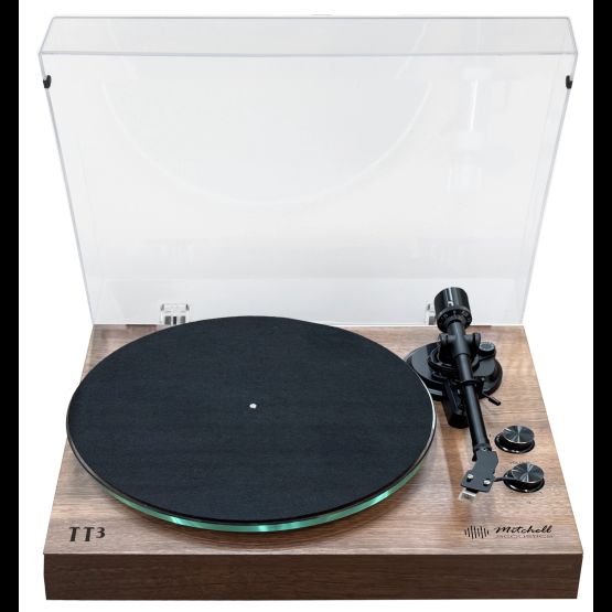 Mitchell Acoustics USTREAMTT3W UStream TT3 Bluetooth Vinyl Turntable - Walnut